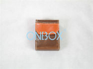 Fashion Leather Poker Box Leather Packaging Box For Casino Playing Card