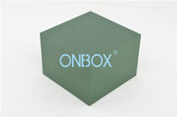 Green Luxury Watch Packaging Gift Storage Case Fabric Cloth Lining